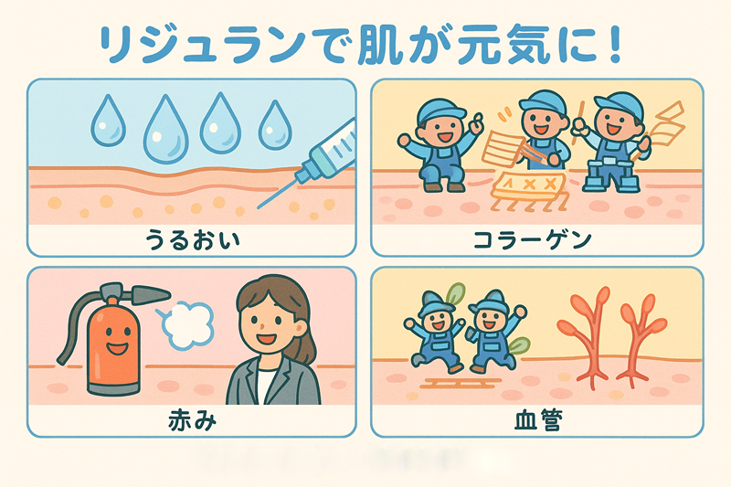 リジュラン作用機序イラスト
